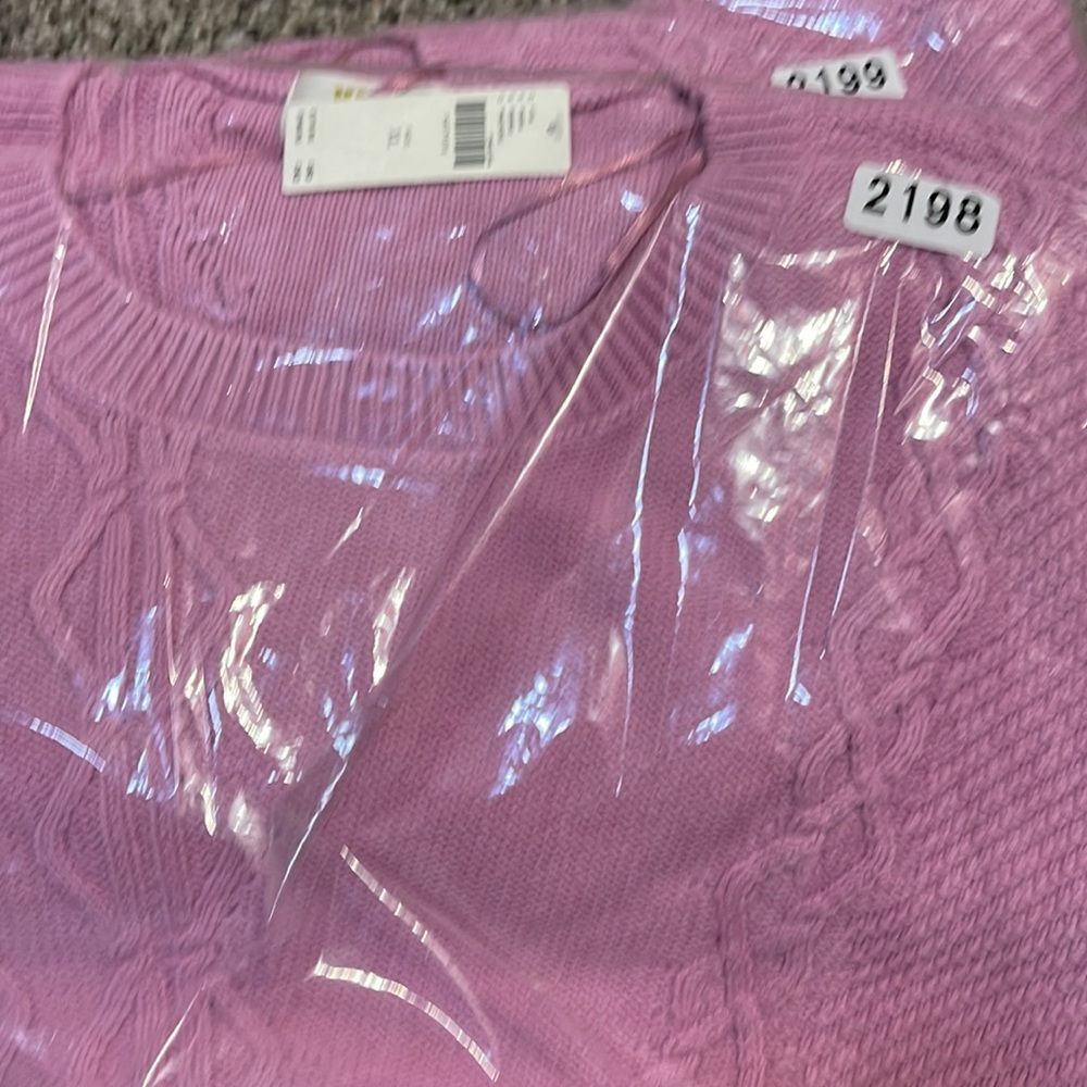 One LEFT! Anthropologie Maeve Cable-Knit Sweater Set Size XL NWT - Picture 8 of 10